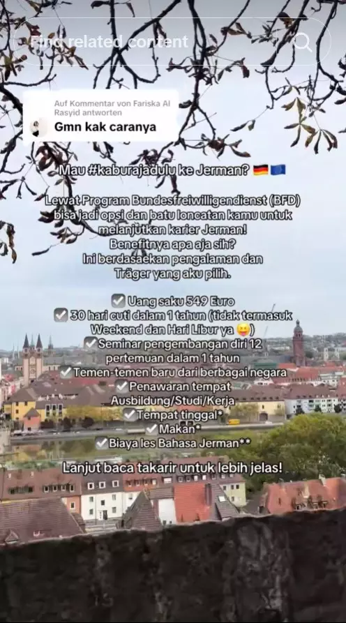 Resign PNS jadi pekerja sosial di Jerman © TikTok Resign PNS jadi pekerja sosial di Jerman © TikTok