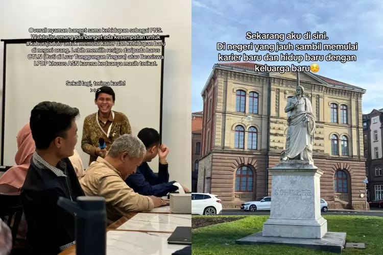 Resign PNS jadi pekerja sosial di Jerman © TikTok Resign PNS jadi pekerja sosial di Jerman © TikTok