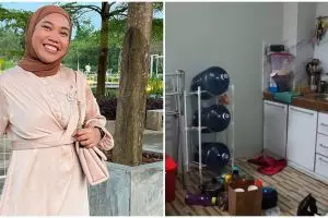 Punya dapur sumpek disulap jadi spot ngonten, intip 11 potret makeover ruang masak Mumuk Gomez