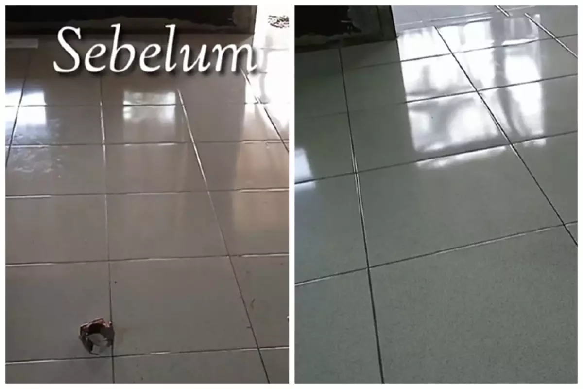 Trik emak-emak mengepel lantai ini bikin kesat tanpa disiram air panas, cuma tambah 1 bahan dapur