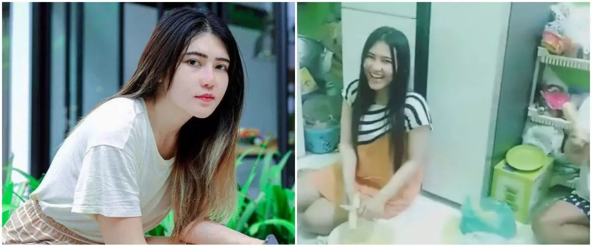 Meja kompornya tuai atensi, begini 9 potret dapur Via Vallen di kampung halaman yang megah dua lantai