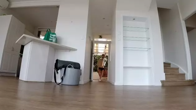 dapur Amanda Rawles serba putih © YouTube dapur Amanda Rawles serba putih © YouTube