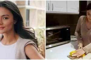 Tinggal di Australia punya rumah view pantai, 11 potret dapur Amanda Rawles interiornya serba putih