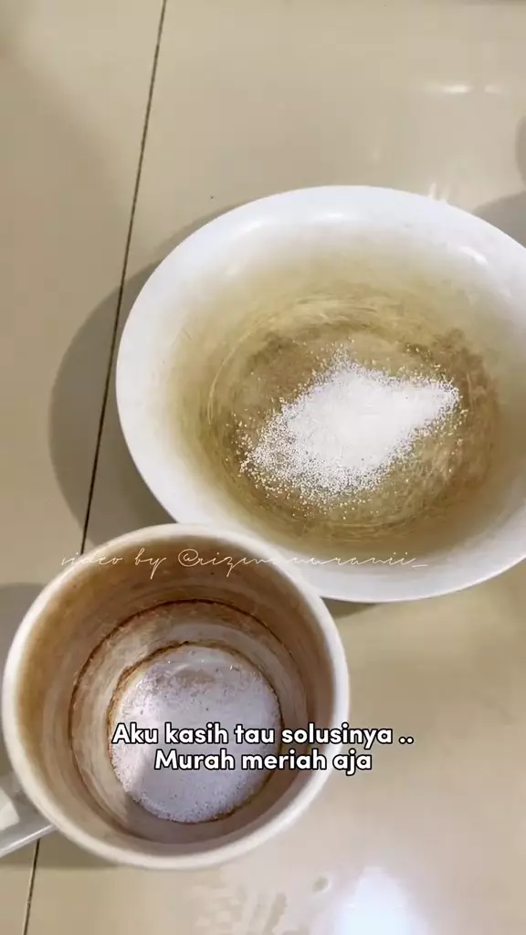 cara bersihkan mangkuk melamin tiktok © 2023 brilio.net