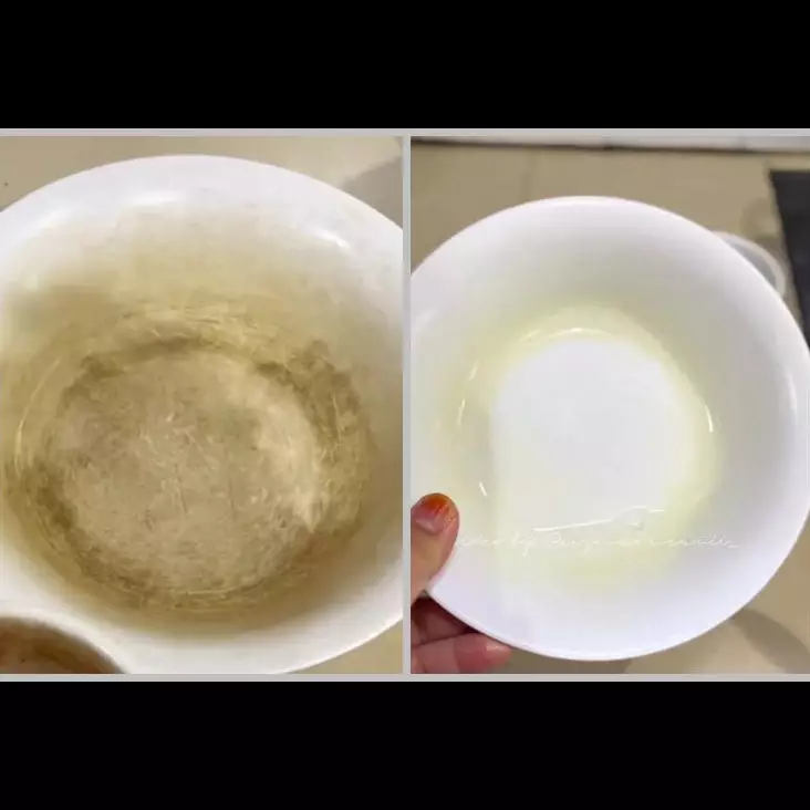 Trik agar mangkuk dekil kusam jadi kinclong lagi tanpa digosok, cuma pakai 2 bahan sederhana