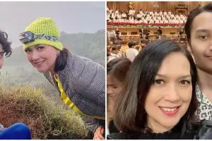 Dikira pacaran padahal ibu dan anak, 9 potret Ira Wibowo bareng putra bungsu yang selisih 35 tahun