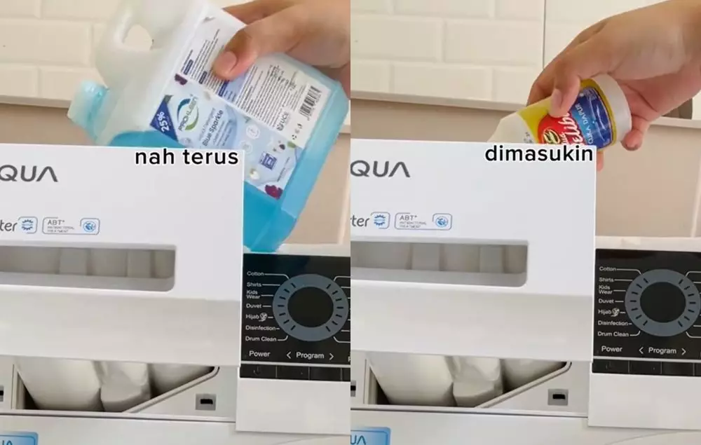 cuci handuk kotor agar bersih maksimal tambah 1 bahan dapur © berbagai sumber