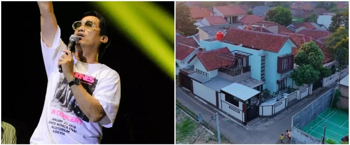 Punya hunian megah di gang sempit, intip 11 potret rumah Dide vokalis Hijau Daun, dapurnya nyempil