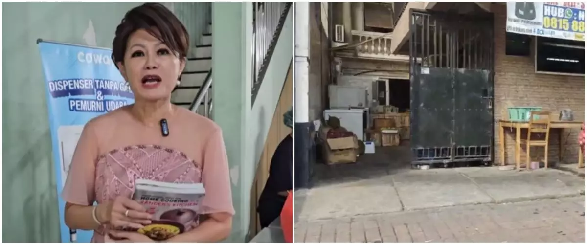Dapurnya dikritik gegara kotor dan tidak higienis, 11 potret rumah Ci Mehong jadi tempat produksi kue