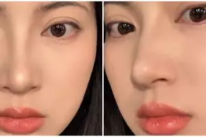 Bukan digaris lurus, trik gambar kontur hidung ini bikin hasilnya lebih mancung dan ramping