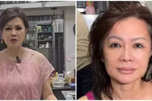 Bikin pangling dan awet muda, ini 7 potret Ci Mehong pebisnis bika Ambon saat pakai makeup