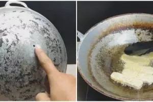Trik menambal wajan bolong cuma pakai satu sampah minuman, bisa jadi solusi darurat tanpa keluar modal