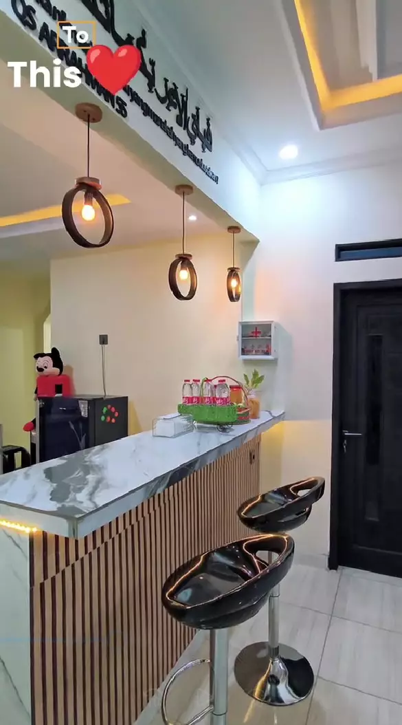 Dapur kumuh tak terawat dimakeover jadi estetik © TikTok Dapur kumuh tak terawat dimakeover jadi estetik © TikTok