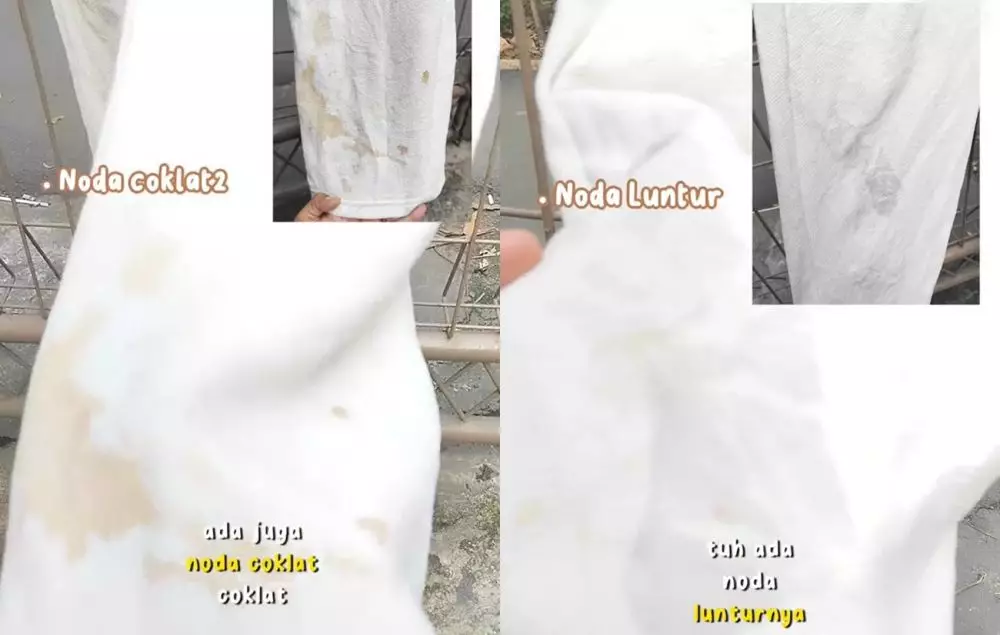 trik cuci noda dekil di celana putih tambah 1 bahan dapur © berbagai sumber