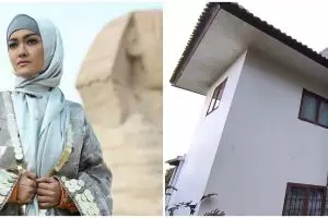 Terbengkalai tak berpenghuni 7 tahun, begini 7 potret rumah bak vila milik Julia Perez di perbukitan