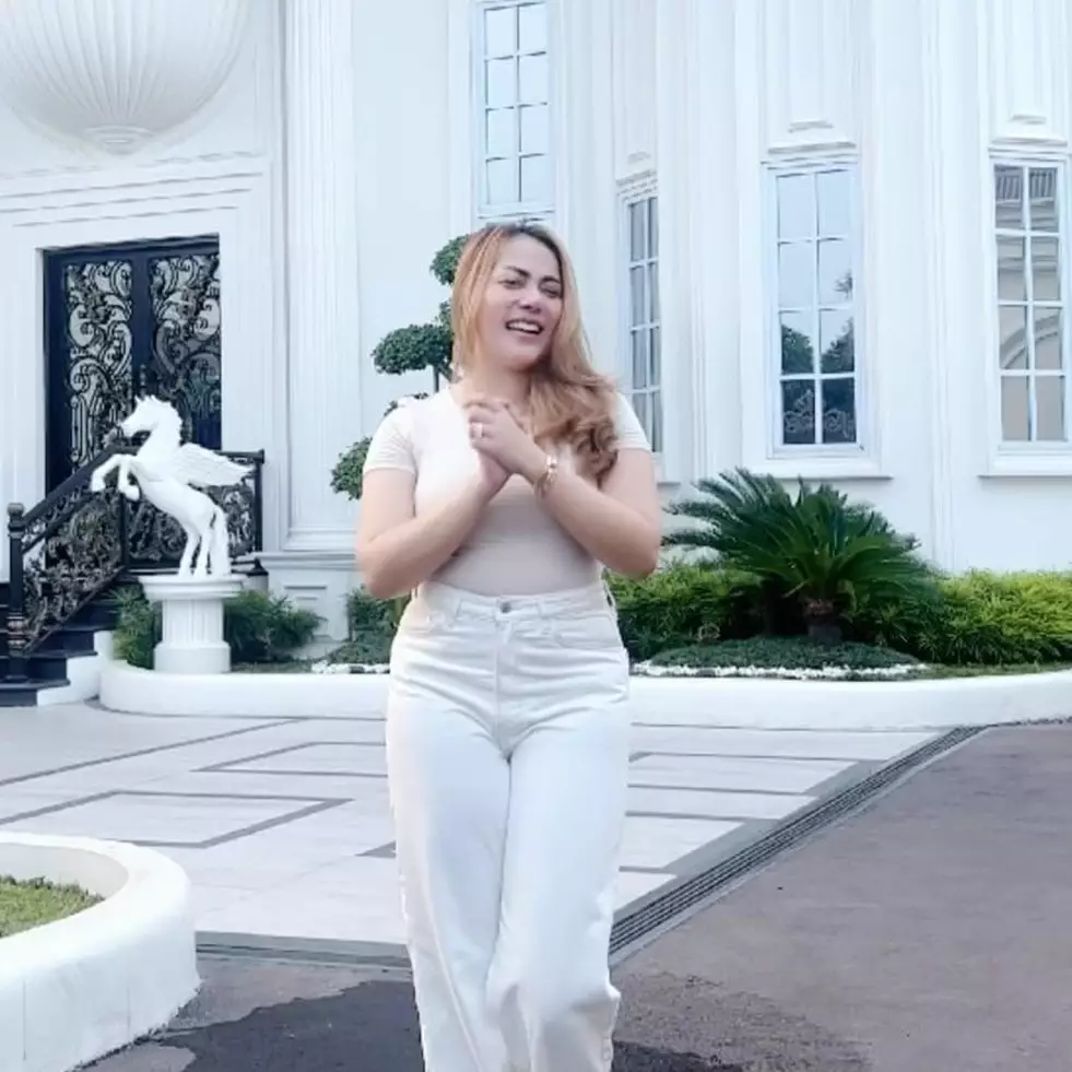 Hasil jual daster 4 tahun bisa bangun rumah bak istana, intip 9 potret hunian mewah Dini Nurdiyantini
