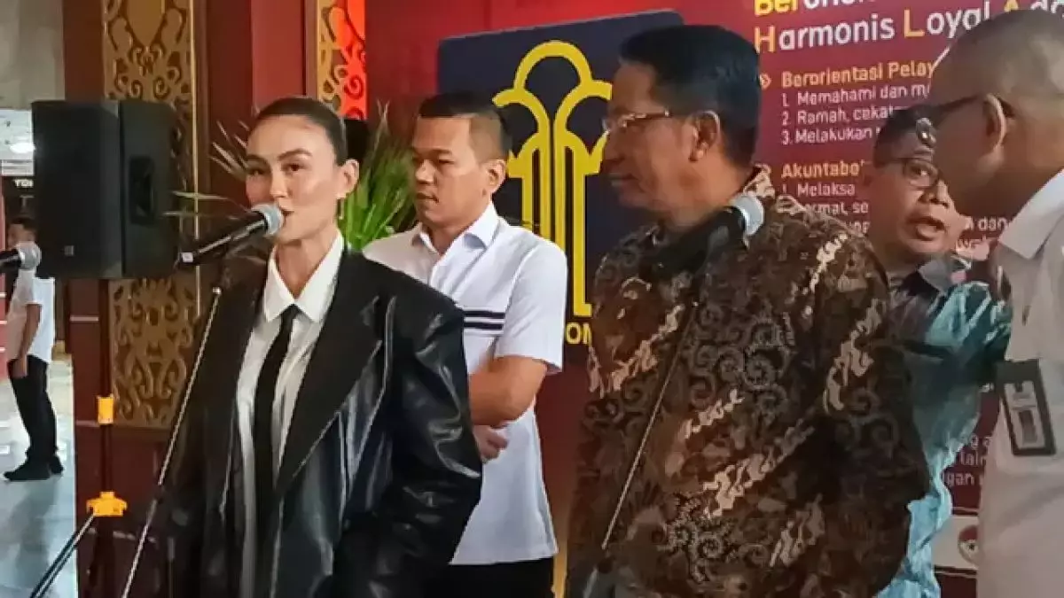 Agnez Mo kunjungi Kemenkumham usai kisruh royalti, apa yang dibahas?
