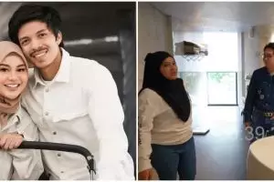 Luas bak dua kamar tidur, unik ada dua shower, ini 11 potret kamar mandi Atta dan Aurel Hermansyah