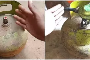 Tanpa repot ganti karet seal, ini trik cegah tabung gas LPG 3 kg bocor cuma pakai 1 alat sederhana