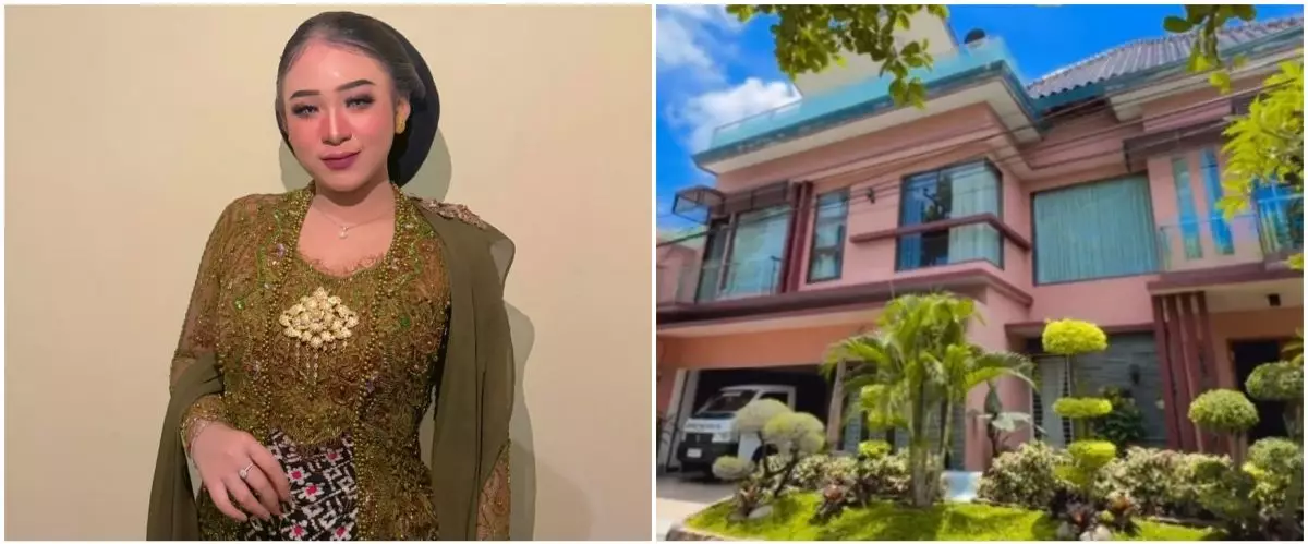 Jerih payah hasil nyinden sejak kecil, ini 11 potret rumah ke-5 Niken Salindry bak istana di pemukiman