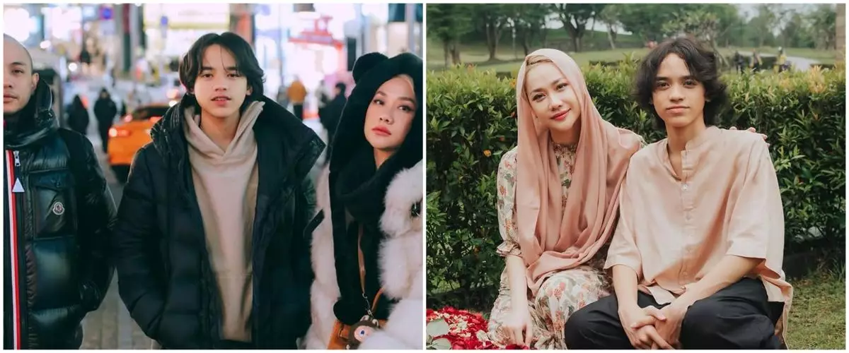 9 Potret Noah Sinclair yang kini beranjak ABG, sudah pas pakai baju mendiang Ashraf