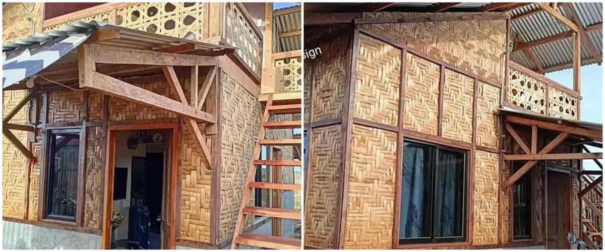 Dari depan tampak gubuk, 9 potret rumah bambu ini bukti sederhana tetap terasa mewah