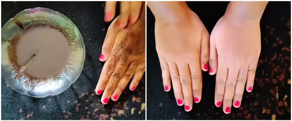 Kulit tangan tampak tua © YouTube