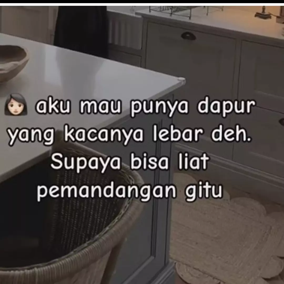Niatnya biar bisa healing sembari masak dengan lihat view alam, hasil makeover dapur ini zonk