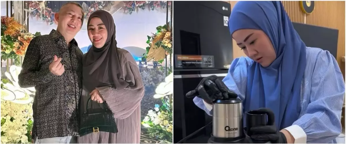 Dinikahi bos pilih huni kontrakan, 9 potret dapur Fanny Kondoh istri Papa Udon ini penuh furnitur kayu