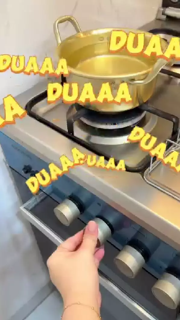 potret dapur Fanny Kondoh © Instagram