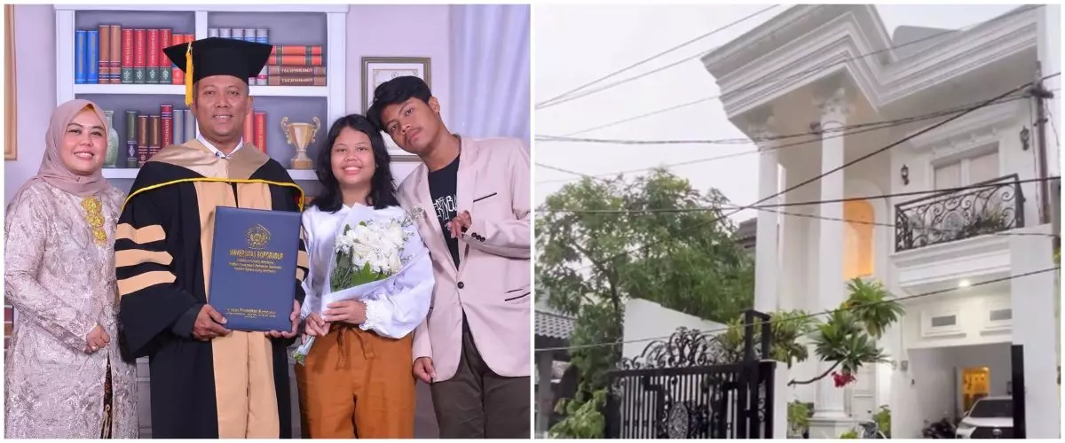 11 Tahun menabung karyawan ini sukses bangun rumah mewah, ini 11 potret rooftop bak kafe estetik