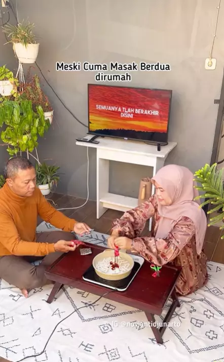 Karyawan ini punya rumah bak gedong, intip potret rooftopnya ala cafe estetik © 2024 brilio.net