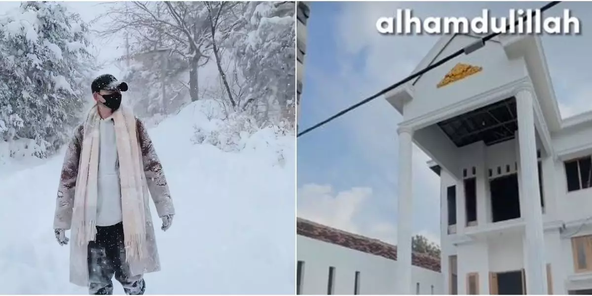 Pria ini pamer bangun rumah mewah dan minimarket usai 2 tahun jadi TKI, 9 potretnya tuai perdebatan