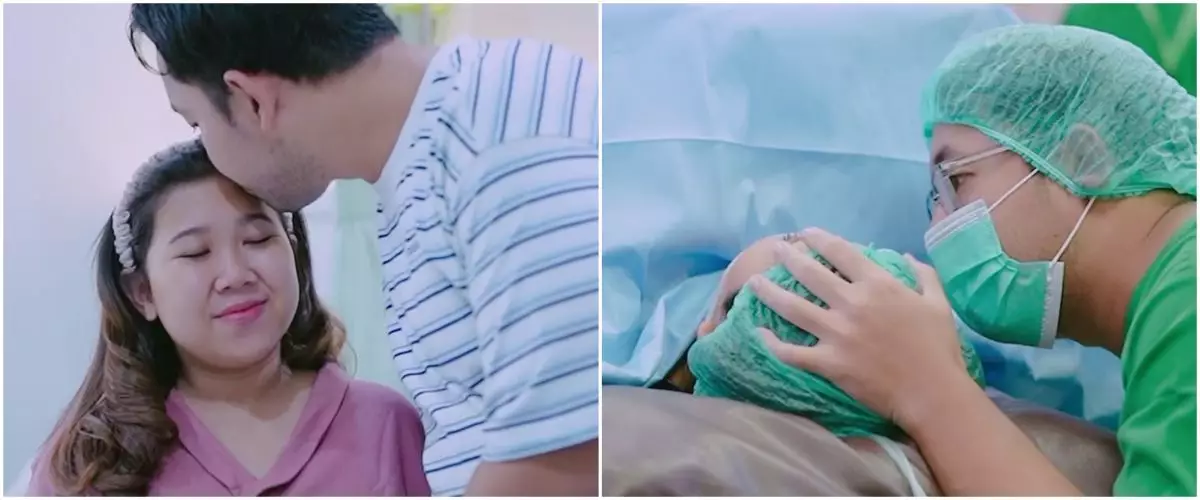 Lahirkan anak pertamanya dengan Muhammad Khairi, ini 9 momen persalinan Kiky Saputri