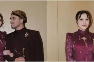 9 Potret gaya Aaliyah Massaid jadi bridesmaid saat hamil 5 bulan, bentuk tubuhnya bikin salfok