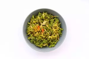 Cara mudah menghilangkan rasa pahit bunga pepaya dan agar warna tetap hijau segar