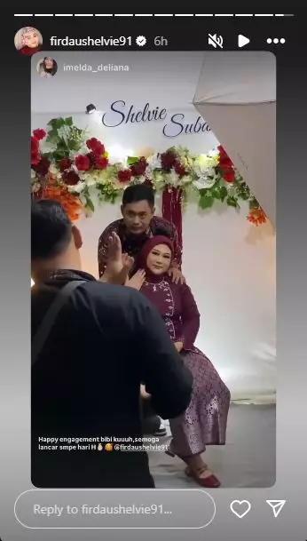 shlevie hana mantan daus mini lamaran © 2025 Instagram shlevie hana mantan daus mini lamaran © 2025 Instagram