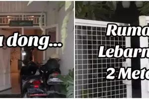 Rumah tipis lebar cuma 2 meter, intip 9 potret interiornya mirip tinggal di gang tapi estetik