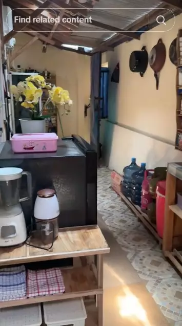 dapur serasa nongkrong di warkop © TikTok dapur serasa nongkrong di warkop © TikTok