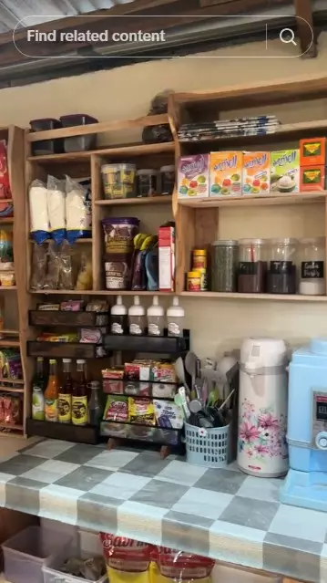 dapur serasa nongkrong di warkop © TikTok dapur serasa nongkrong di warkop © TikTok
