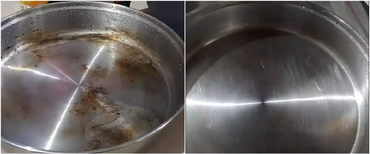 Pakai tambahan 1 minuman, ini trik bersihkan panci gosong cuma butuh 1 jam jadi kembali kinclong lagi