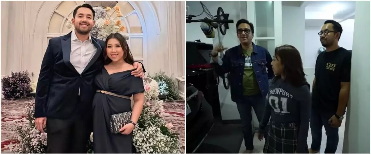 Hidup mewah di rumah Rp15 M usai nikah, 9 potret dapur kotor Kiky Saputri ini nyempil di garasi