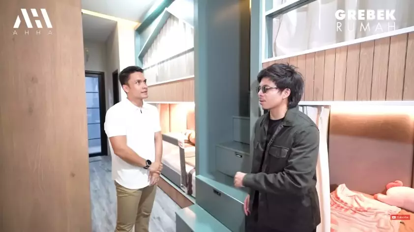 kamar anak Randy Pangalila © YouTube kamar anak Randy Pangalila © YouTube