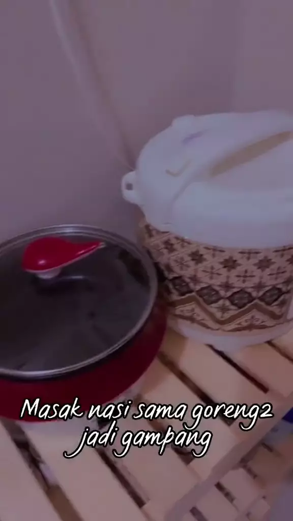 bikin dapur mini dalam kos  © 2024 TikTok
