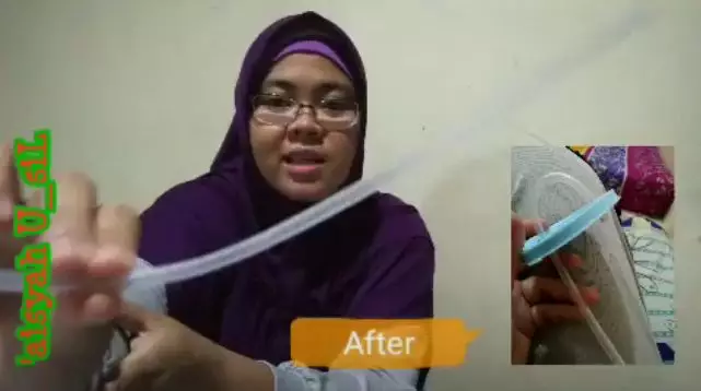 cara bersihkan sedotan botol minum tanpa sikat © YouTube