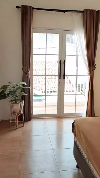 Rumah petak dimakeover bak rumah di kompleks © TikTok Rumah petak dimakeover bak rumah di kompleks © TikTok