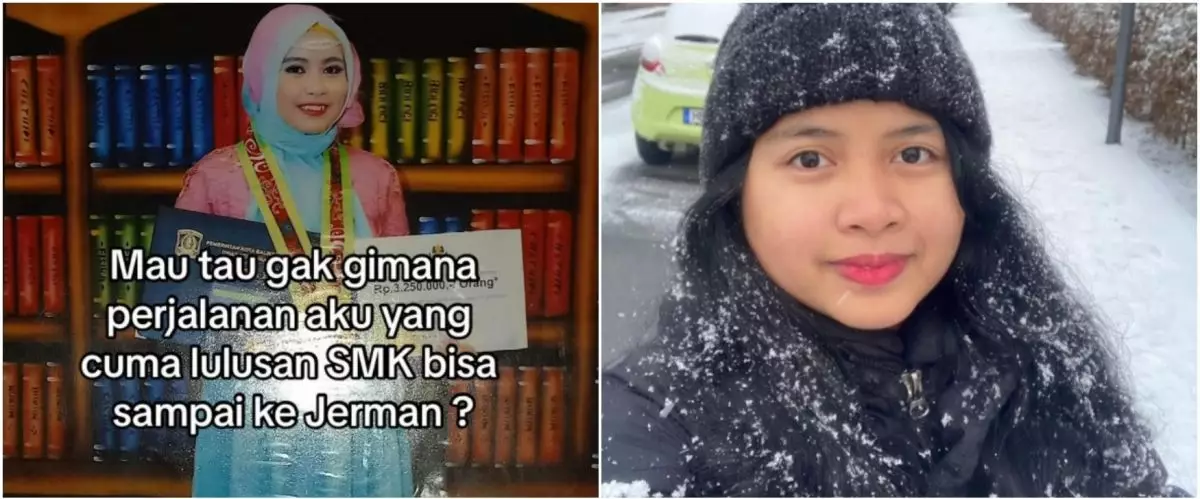 Di Indonesia digaji Rp2 juta, wanita lulusan SMK tata boga ini kabur ke Jerman, dapat honor Rp20 juta