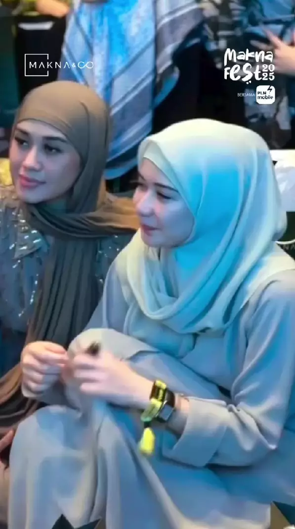 Iris Wullur ikut kajian © Instagram Iris Wullur ikut kajian © Instagram