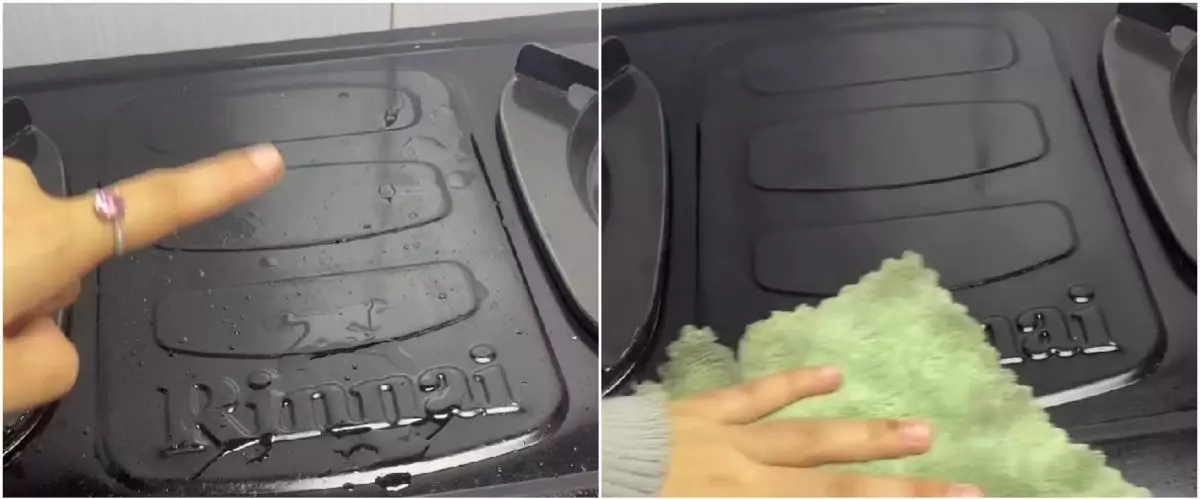 Trik bersihkan kompor berminyak pakai tambahan 1 bahan dapur, sekali lap jadi kesat dan kinclong