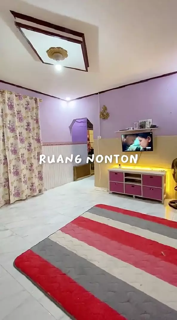 Rumah di pelosok desa fasadnya jadul © TikTok